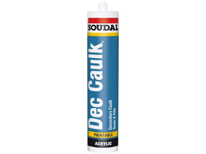 Soudal Decorators Caulk - White - 300ml