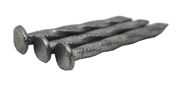 Galvanised Square Twist Nails - 30x3.75mm - 1kg Bag