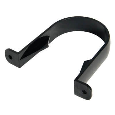 Floplast 68mm Round Black Downpipe Clip