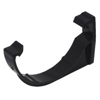 Floplast Half Round Black Gutter Clip